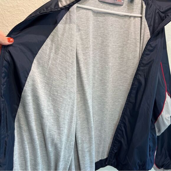 Perry. Ellis America lined windbreaker 🖤 navy 🖤 excellent condition 🖤  3X - Picture 5 of 9
